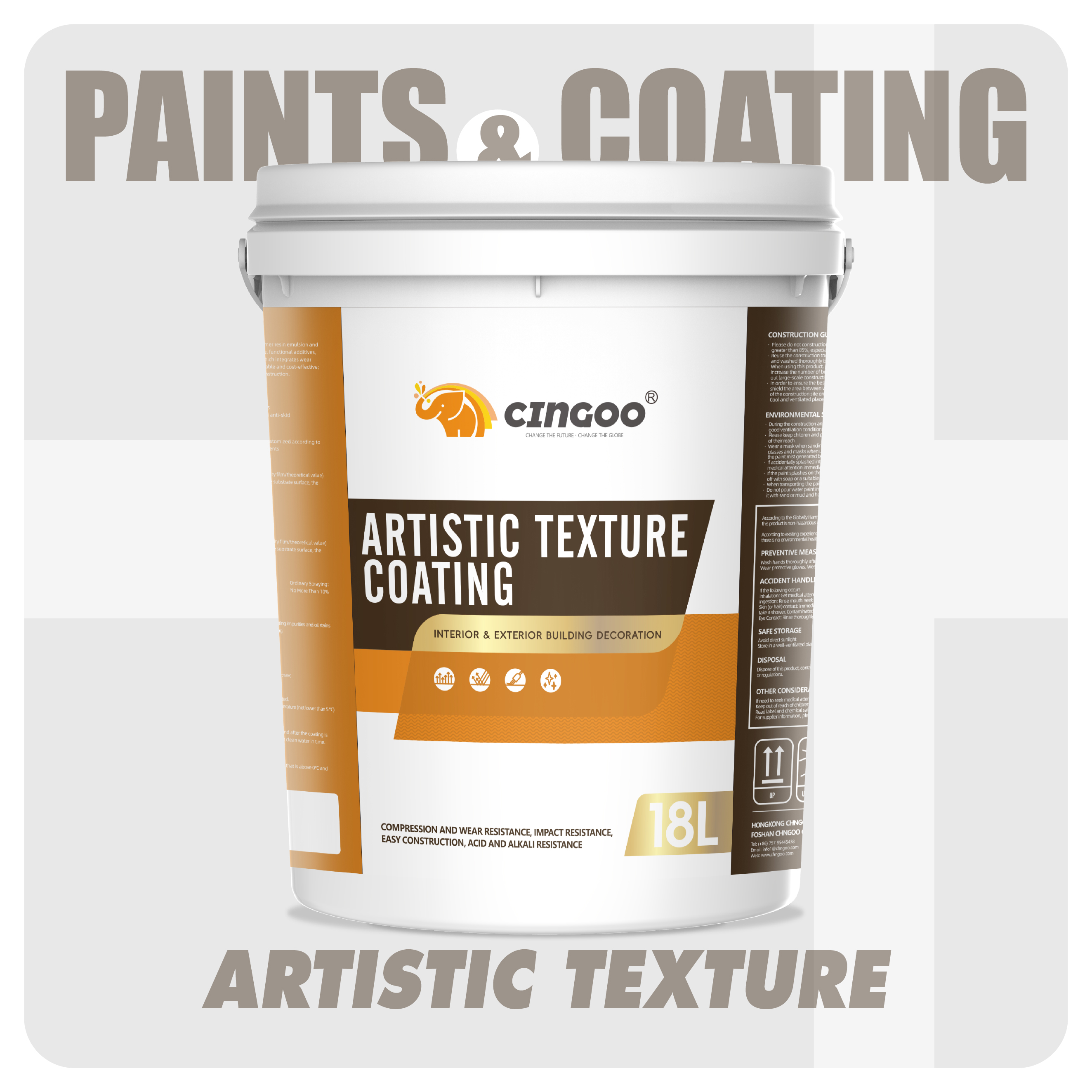 ARTISTIC TEXTURE COATING